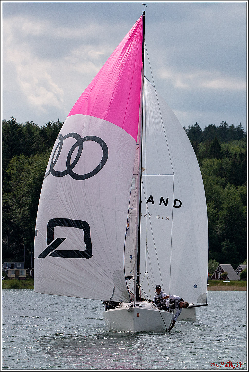 J70 - WOODLAND, 12.06.2021 Segelboot; Segeln; Woodland; Spinnaker; J70; Sorpesee; Sauerland